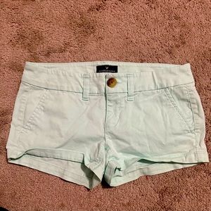Mint Green American Eagle Shorties